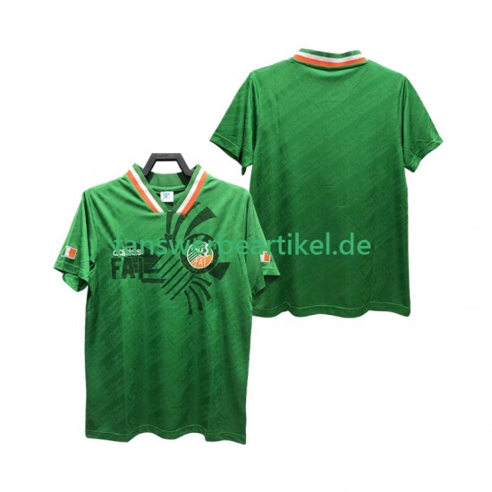 Retro Trikot Irland Herren Heimausrüstung 1994 Kurzarm