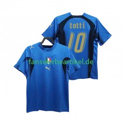 Totti 20 Retro Trikot Italien Herren Heimausrüstung 2006 Kurzarm