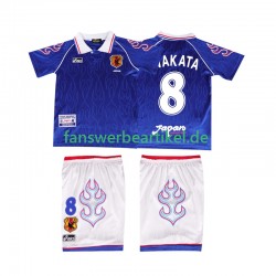 NAKATA 8 Retro 1998 Trikot Japan Kinder Heimausrüstung Kurzarm