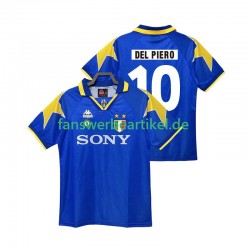 DEL PIERO 10 Retro 1995 1996 Trikot Juventus Turin Herren Auswärtsausrüstung Kurzarm
