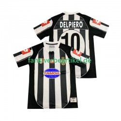 DEL PIERO 10 Retro 2002 2003 Trikot Juventus Turin Herren Heimausrüstung Kurzarm