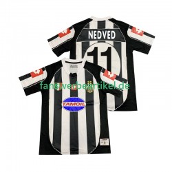NEDVED 11 Retro 2002 2003 Trikot Juventus Turin Herren Heimausrüstung Kurzarm