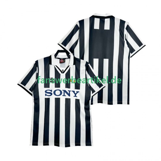 Retro 1995 1996 Trikot Juventus Turin Herren Heimausrüstung Kurzarm