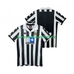 Retro 2000 Trikot Juventus Turin Herren Heimausrüstung 1999 Kurzarm