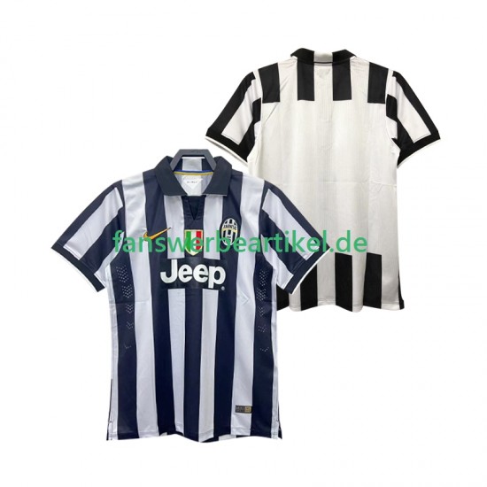 Retro 2014 2015 Trikot Juventus Turin Herren Heimausrüstung Kurzarm