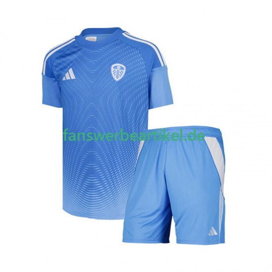 Torwart Trikot Leeds United Kinder Heimausrüstung 2025-2026 Kurzarm