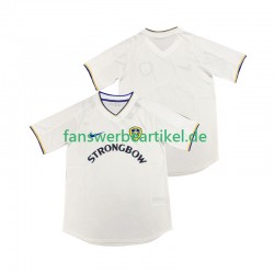 Retro 2000 2001 Trikot Leeds United Herren Heimausrüstung Kurzarm