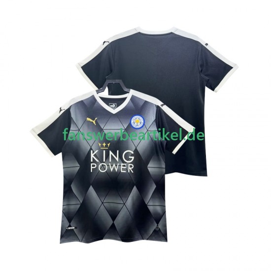 Retro 2014 2015 Trikot Leicester City Herren Auswärtsausrüstung Kurzarm