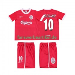 BERGKAMP 10 Retro LWP 1997 1998 Trikot Liverpool Kinder Heimausrüstung Kurzarm