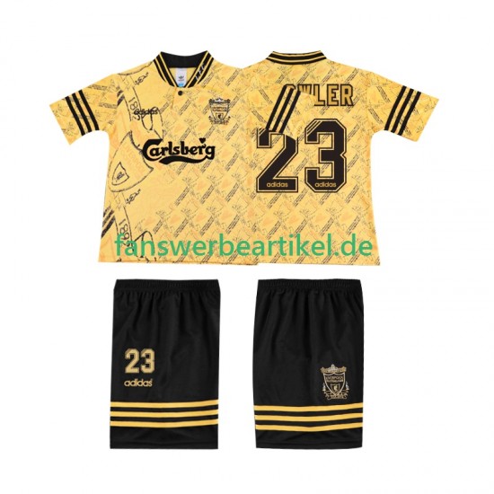 FOWLER 23 Retro LWP 1996 Trikot Liverpool Kinder Ausweich ausrüstung 1994 Kurzarm