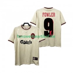 FOWLER 9 Retro 1996 1997 Trikot Liverpool Herren Auswärtsausrüstung Kurzarm