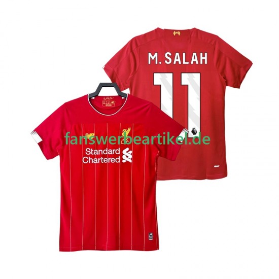 M SALAH 11 Retro 2019 2020 Trikot Liverpool Herren Heimausrüstung Kurzarm