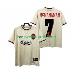 MCMANAMAN 7 Retro 1996 1997 Trikot Liverpool Herren Auswärtsausrüstung Kurzarm