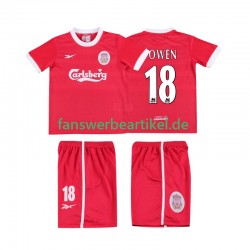OWEN 18 Retro LWP 1997 1998 Trikot Liverpool Kinder Heimausrüstung Kurzarm