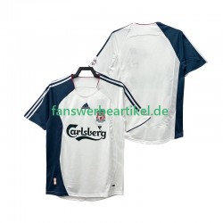 Retro Trikot Liverpool Herren Auswärtsausrüstung 2008 2006 Kurzarm
