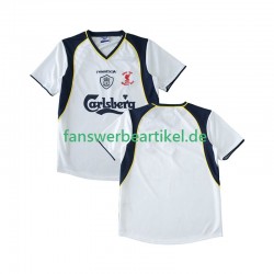 Retro LWP 2001 2002 Trikot Liverpool Herren Auswärtsausrüstung Kurzarm