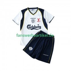 Retro LWP 2001 2002 Trikot Liverpool Kinder Auswärtsausrüstung Kurzarm
