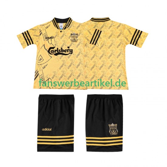 Retro LWP 1996 Trikot Liverpool Kinder Ausweich ausrüstung 1994 Kurzarm