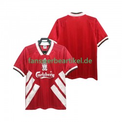 Retro 1993 1995 Trikot Liverpool Herren Heimausrüstung Kurzarm