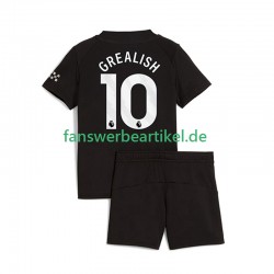Jack Grealish 10 Trikot Manchester City Kinder Auswärtsausrüstung 2025-2026 Kurzarm