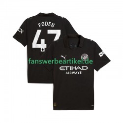 Phil Foden 47 Trikot Manchester City Herren Auswärtsausrüstung 2025-2026 Kurzarm
