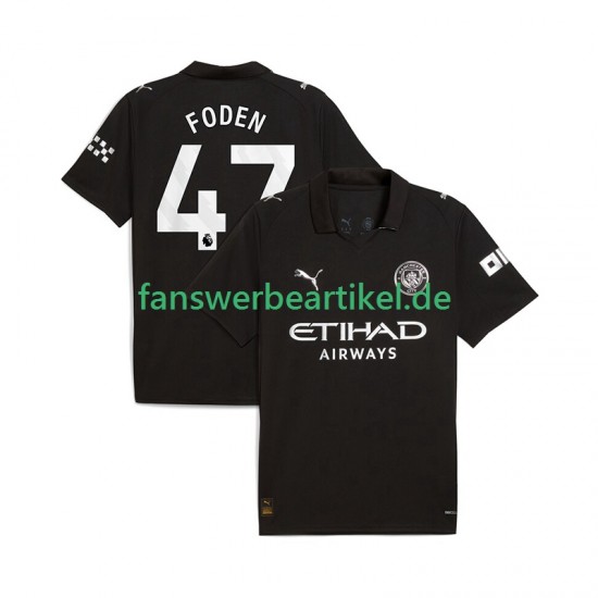 Phil Foden 47 Trikot Manchester City Herren Auswärtsausrüstung 2025-2026 Kurzarm