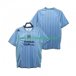 Retro 2007 Trikot Manchester City Herren Heimausrüstung 2008 Kurzarm