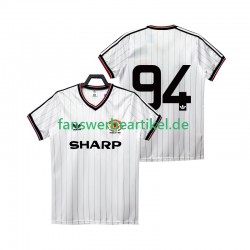 94 Retro 1983 1984 Trikot Manchester United Herren Auswärtsausrüstung Kurzarm