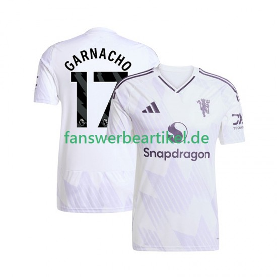 Alejandro Garnacho 17 Trikot Manchester United Herren Auswärtsausrüstung 2025-2026 Kurzarm