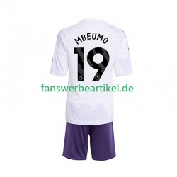 Bryan Mbeumo 19 Trikot Manchester United Kinder Auswärtsausrüstung 2025-2026 Kurzarm