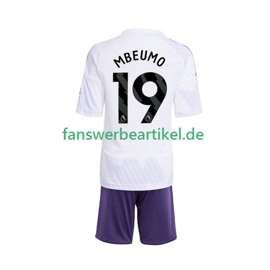 Bryan Mbeumo 19 Trikot Manchester United Kinder Auswärtsausrüstung 2025-2026 Kurzarm