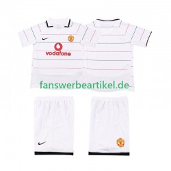 Retro 2003 Trikot Manchester United Kinder Ausweich ausrüstung 2006 Kurzarm