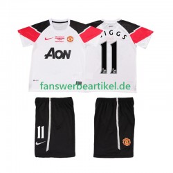 GIGGS 11 Retro Champions League 2012 Trikot Manchester United Kinder Ausweich ausrüstung 2011 Kurzarm