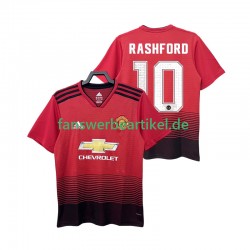 RASHFORD 10 Retro 2018 2019 Trikot Manchester United Herren Heimausrüstung Kurzarm
