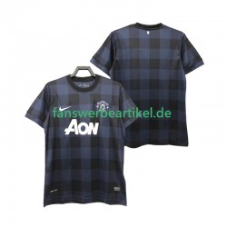 Retro 2013 2014 Trikot Manchester United Herren Auswärtsausrüstung Kurzarm