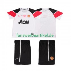 Retro Champions League 2012 Trikot Manchester United Kinder Ausweich ausrüstung 2011 Kurzarm