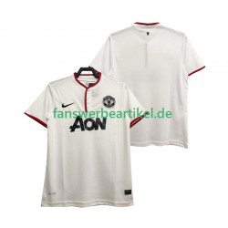 Retro 2013 2014 Trikot Manchester United Herren Ausweich ausrüstung Kurzarm