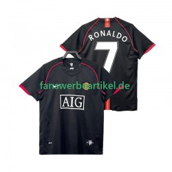 Ronaldo 7 Retro 2007 Trikot Manchester United Herren Auswärtsausrüstung 2008 Kurzarm