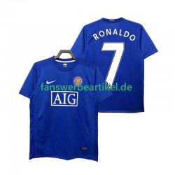 Ronaldo 7 Retro 2009 Trikot Manchester United Herren Ausweich ausrüstung 2008 Kurzarm