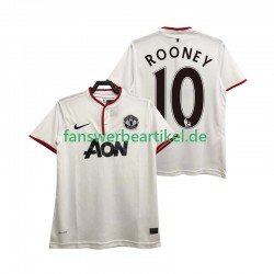 Rooney 10 Retro 2013 2014 Trikot Manchester United Herren Ausweich ausrüstung Kurzarm