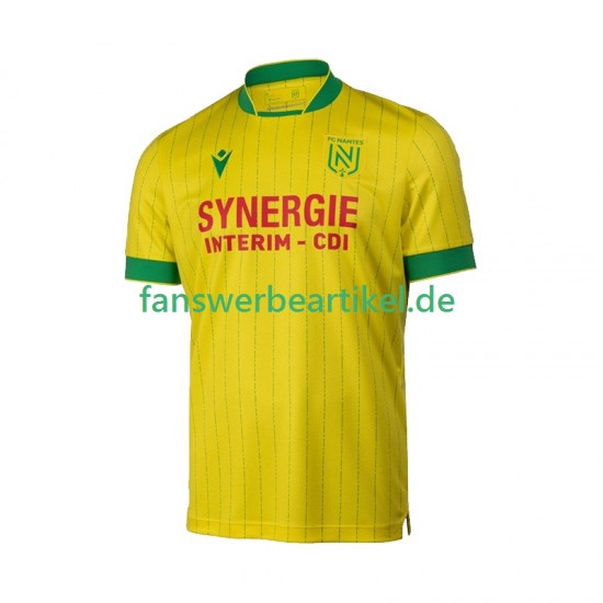 Trikot Nantes Herren Heimausrüstung 2025-2026 Kurzarm