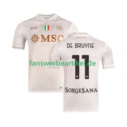 Kevin De Bruyne 11 Trikot SSC Neaples Herren Auswärtsausrüstung 2025-2026 Kurzarm
