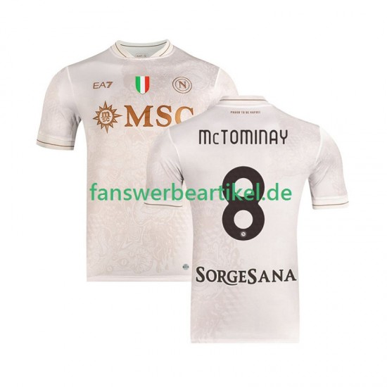 Scott McTominay 8 Trikot SSC Neaples Herren Auswärtsausrüstung 2025-2026 Kurzarm