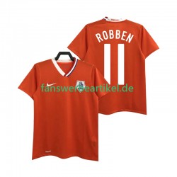 ROBBEN 11 Retro Trikot Niederlande Herren Heimausrüstung 2008 Kurzarm