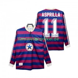 ASPRILLA 11 Retro 1995 1997 Trikot Newcastle United Herren Auswärtsausrüstung Langarm