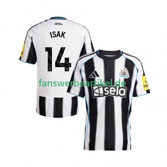 Alexander Isak 14 Trikot Newcastle United Herren Heimausrüstung 2025-2026 Kurzarm