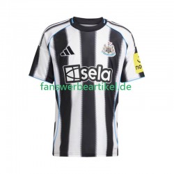 Trikot Newcastle United Herren Heimausrüstung 2025-2026 Kurzarm