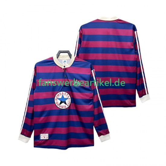 Retro 1995 1997 Trikot Newcastle United Herren Auswärtsausrüstung Langarm