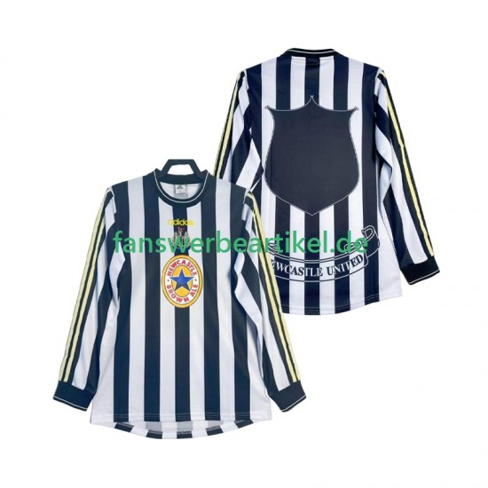 Retro 1997 Trikot Newcastle United Herren Heimausrüstung 1999 Langarm