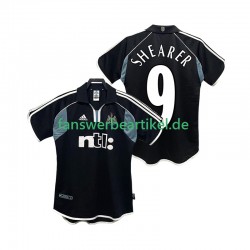SHEARER 9 Retro 2000 2001 Trikot Newcastle United Herren Auswärtsausrüstung Kurzarm